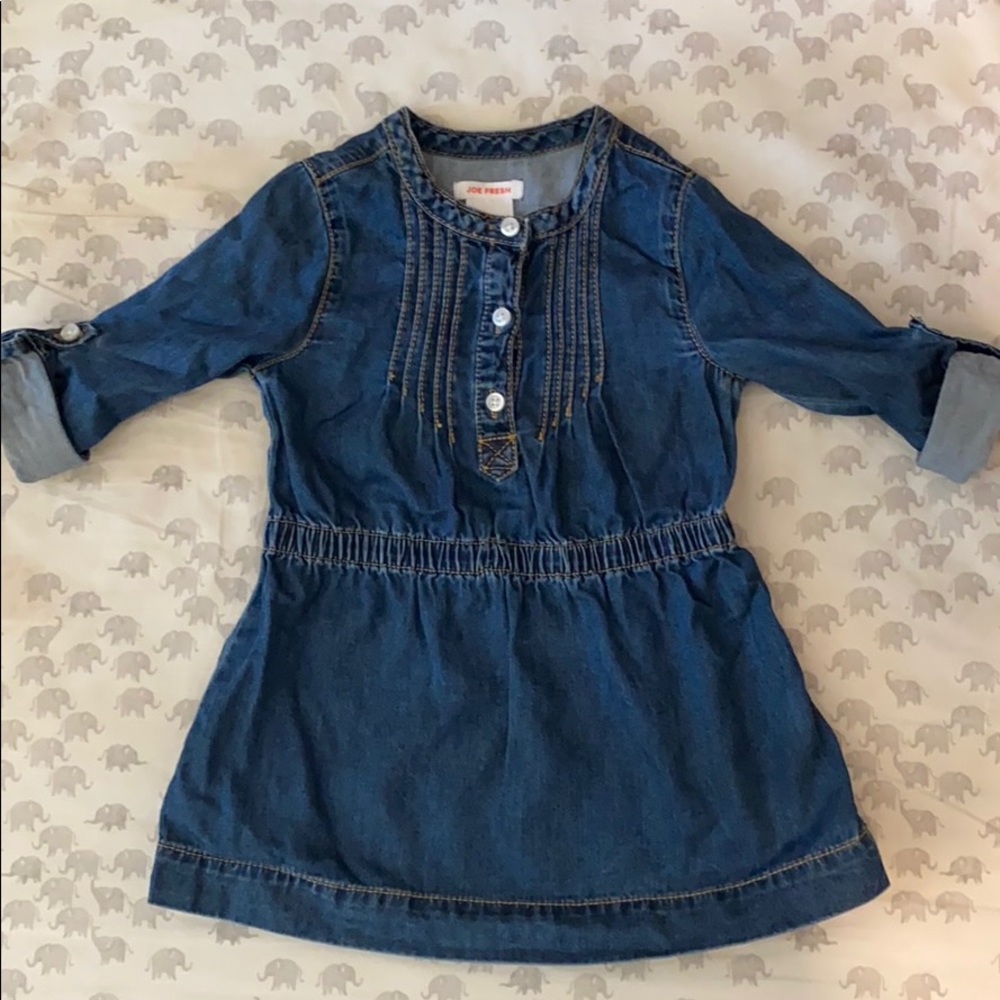 Toddler jean dress